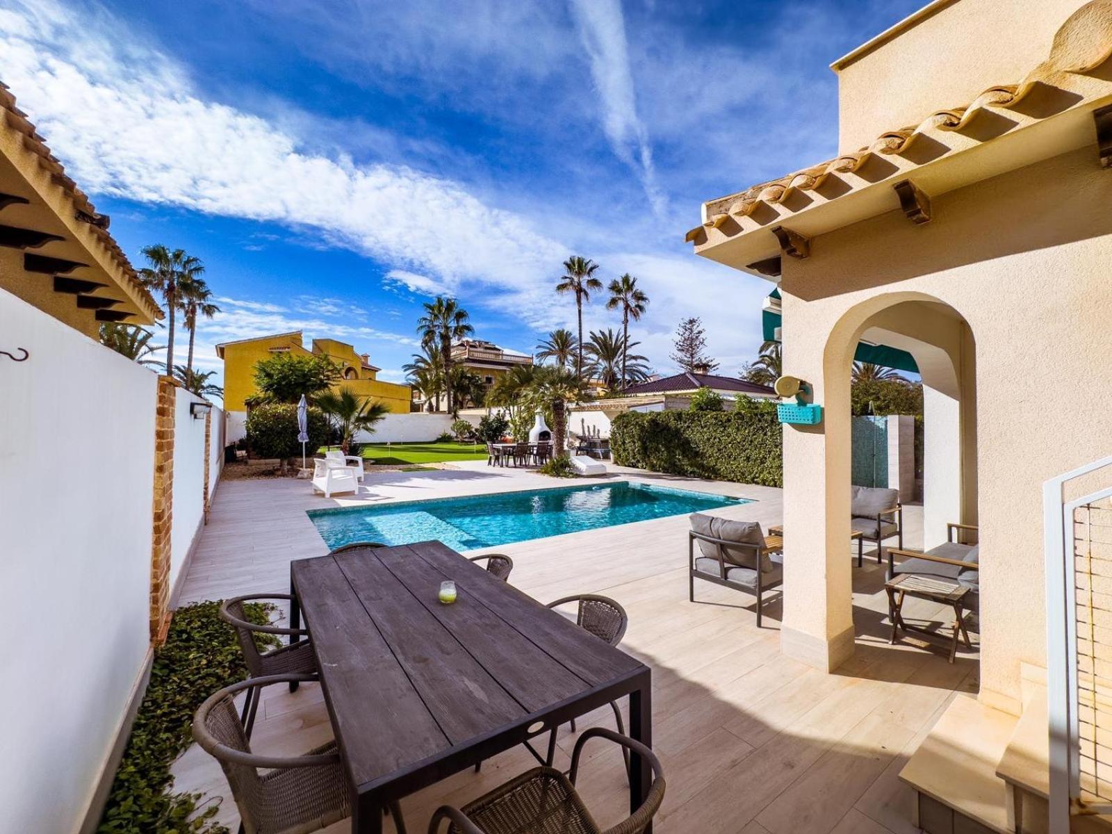 Beach Villa Playa Flamenca Orihuela Extérieur photo